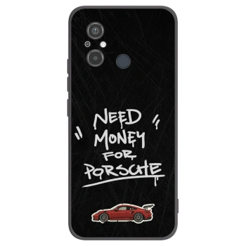 Picasee silikonski črni ovitek za Xiaomi Redmi 12C - Dark Racer