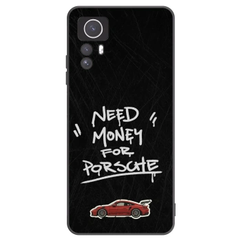 Picasee silikonski črni ovitek za Xiaomi Redmi Note 12S - Dark Racer