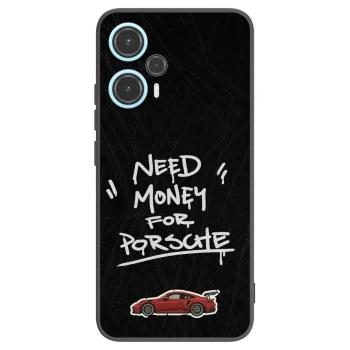 Picasee silikonski črni ovitek za Xiaomi Poco F5 - Dark Racer