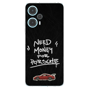 Picasee silikonski prozorni ovitek za Xiaomi Poco F5 - Dark Racer