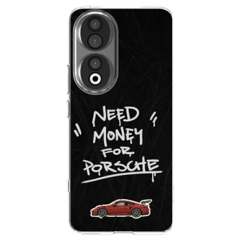 Picasee silikonski prozorni ovitek za Honor 90 5G - Dark Racer