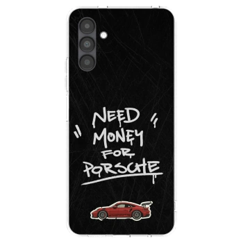 Picasee silikonski prozorni ovitek za Samsung Galaxy A04s A047F - Dark Racer