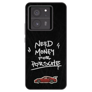Picasee silikonski črni ovitek za Xiaomi 13T Pro - Dark Racer
