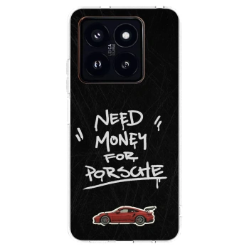 Picasee silikonski prozorni ovitek za Xiaomi 14 Pro - Dark Racer