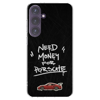 Picasee silikonski prozorni ovitek za Samsung Galaxy S24+ S926B 5G - Dark Racer