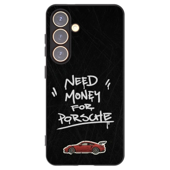 Picasee silikonski črni ovitek za Samsung Galaxy S24 S921B 5G - Dark Racer