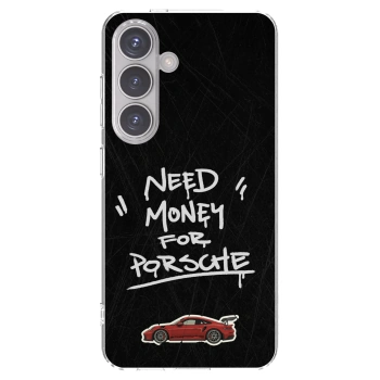 Picasee silikonski prozorni ovitek za Samsung Galaxy S24 S921B 5G - Dark Racer