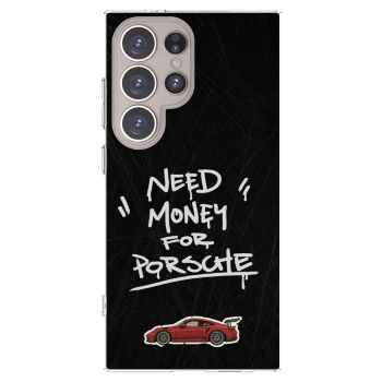 Picasee silikonski prozorni ovitek za Samsung Galaxy S24 Ultra S928B 5G - Dark Racer