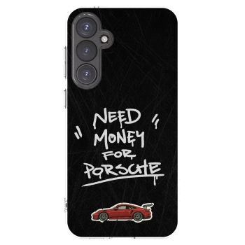 Picasee silikonski prozorni ovitek za Samsung Galaxy S23 FE S711B - Dark Racer