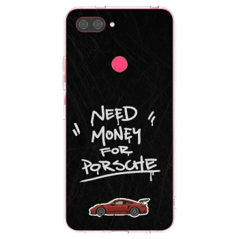 Picasee silikonski prozorni ovitek za Xiaomi Mi 8 Lite - Dark Racer