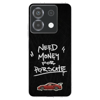 Picasee silikonski prozorni ovitek za Xiaomi Poco X6 - Dark Racer