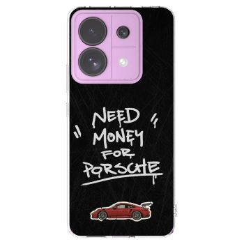 Picasee silikonski prozorni ovitek za Xiaomi Redmi Note 13 Pro 5G - Dark Racer
