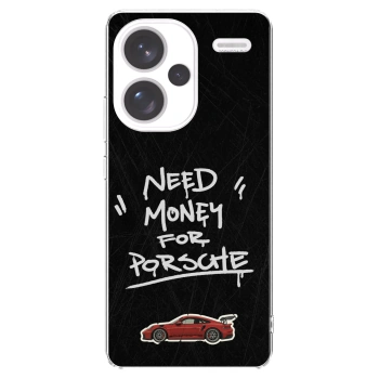 Picasee silikonski prozorni ovitek za Xiaomi Redmi Note 13 Pro+ 5G - Dark Racer