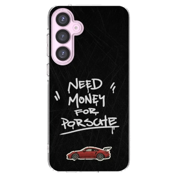 Picasee silikonski prozorni ovitek za Samsung Galaxy A55 5G A556B - Dark Racer