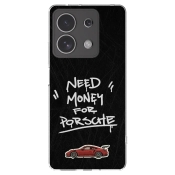 Picasee silikonski prozorni ovitek za Xiaomi Redmi Note 13 4G - Dark Racer