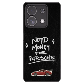 Picasee silikonski črni ovitek za Xiaomi Redmi Note 13 Pro 4G - Dark Racer
