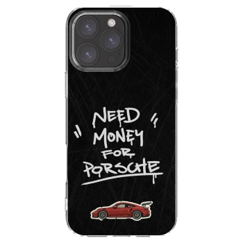 Picasee silikonski prozorni ovitek za Apple iPhone 16 Pro Max - Dark Racer