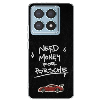 Picasee silikonski prozorni ovitek za Xiaomi 14T Pro - Dark Racer