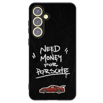 Picasee silikonski črni ovitek za Samsung Galaxy S24 FE S721B - Dark Racer