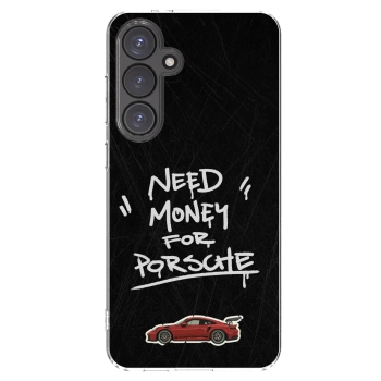 Picasee silikonski prozorni ovitek za Samsung Galaxy S24 FE S721B - Dark Racer