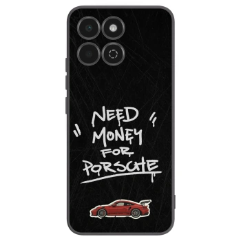 Picasee silikonski črni ovitek za Honor 200 Smart 5G - Dark Racer