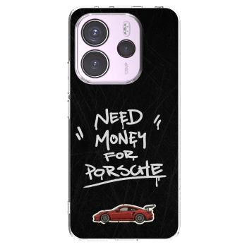 Picasee silikonski prozorni ovitek za Xiaomi Redmi Note 14 4G - Dark Racer