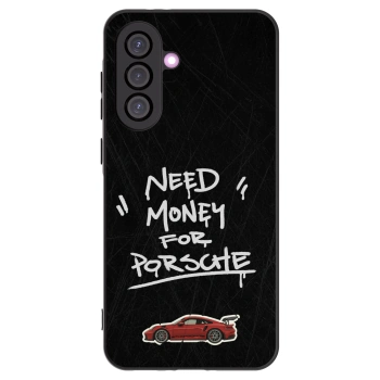 Picasee silikonski črni ovitek za Samsung Galaxy A36 5G - Dark Racer