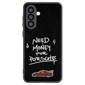 Picasee silikonski črni ovitek za Samsung Galaxy A26 5G A266B - Dark Racer