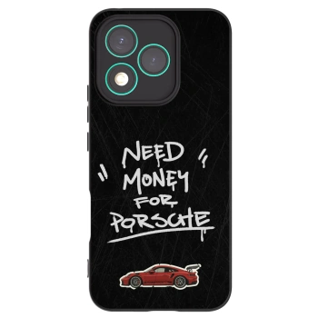 Picasee silikonski črni ovitek za Honor 400 Lite 5G - Dark Racer