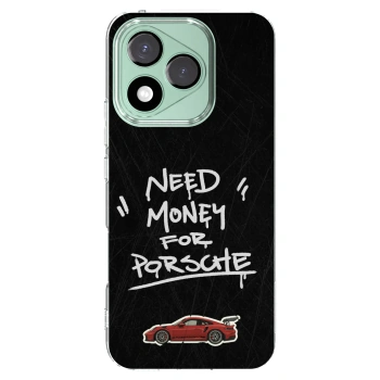 Picasee silikonski prozorni ovitek za Honor 400 Lite 5G - Dark Racer