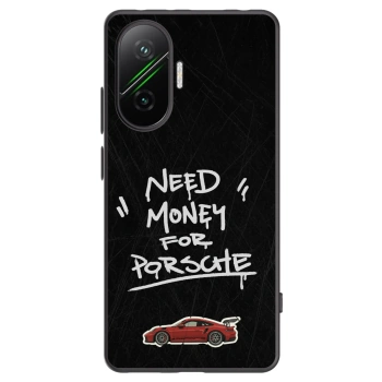 Picasee silikonski črni ovitek za Xiaomi Poco F7 5G - Dark Racer