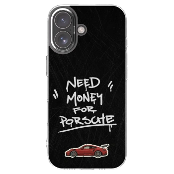 Picasee silikonski prozorni ovitek za Apple iPhone 17 - Dark Racer