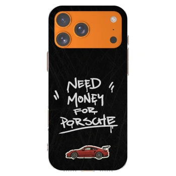 Picasee silikonski prozorni ovitek za Apple iPhone 17 Pro Max - Dark Racer
