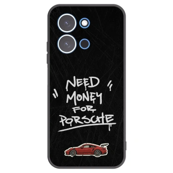 Picasee silikonski črni ovitek za Xiaomi Redmi 15C 4G - Dark Racer