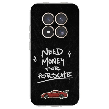 Picasee silikonski prozorni ovitek za Xiaomi Redmi Note 15 Pro 4G - Dark Racer