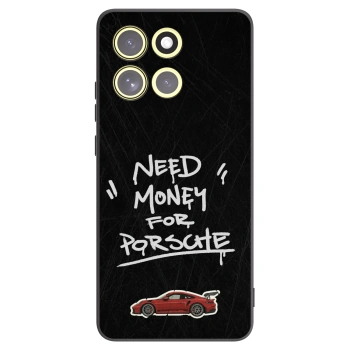 Picasee silikonski črni ovitek za Motorola Moto G86 Power 5G - Dark Racer