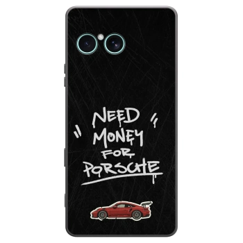 Picasee silikonski črni ovitek za Sony Xperia 10 VII - Dark Racer