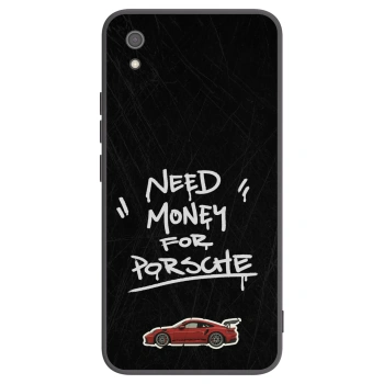 Picasee silikonski črni ovitek za Xiaomi Redmi 7A - Dark Racer