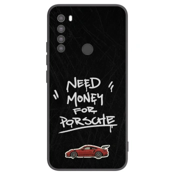 Picasee silikonski črni ovitek za Xiaomi Redmi Note 8 - Dark Racer