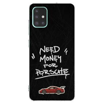 Picasee silikonski prozorni ovitek za Samsung Galaxy A51 A515F - Dark Racer
