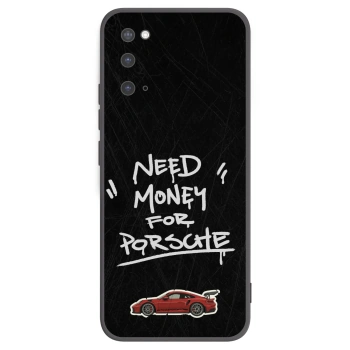 Picasee silikonski črni ovitek za Samsung Galaxy S20 G980F - Dark Racer