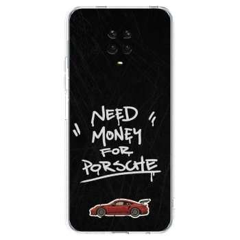 Picasee silikonski prozorni ovitek za Xiaomi Redmi Note 9S - Dark Racer