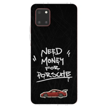 Picasee silikonski prozorni ovitek za Samsung Galaxy Note 10 Lite N770F - Dark Racer