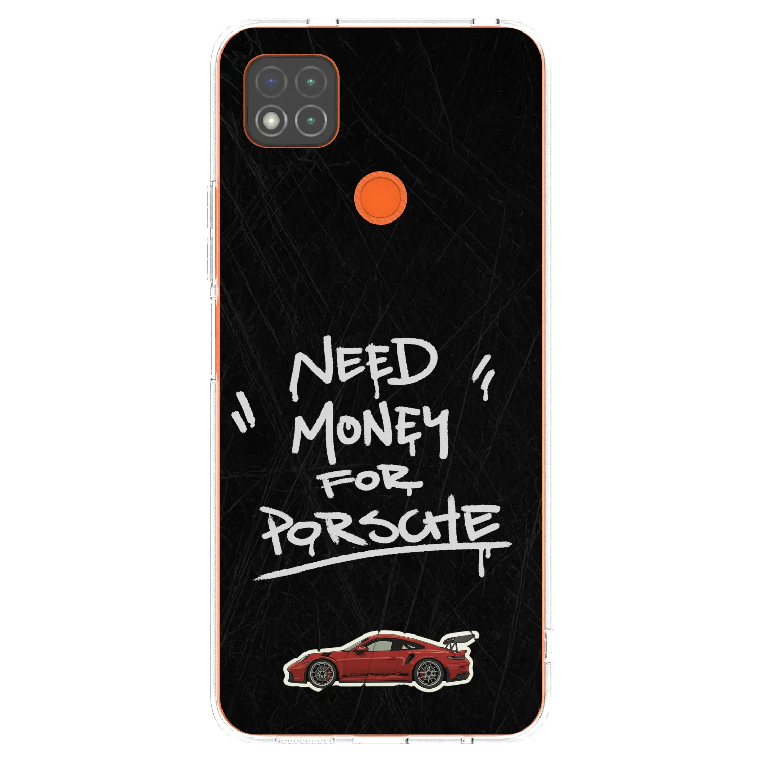 Picasee silikonski prozorni ovitek za Xiaomi Redmi 9C - Dark Racer