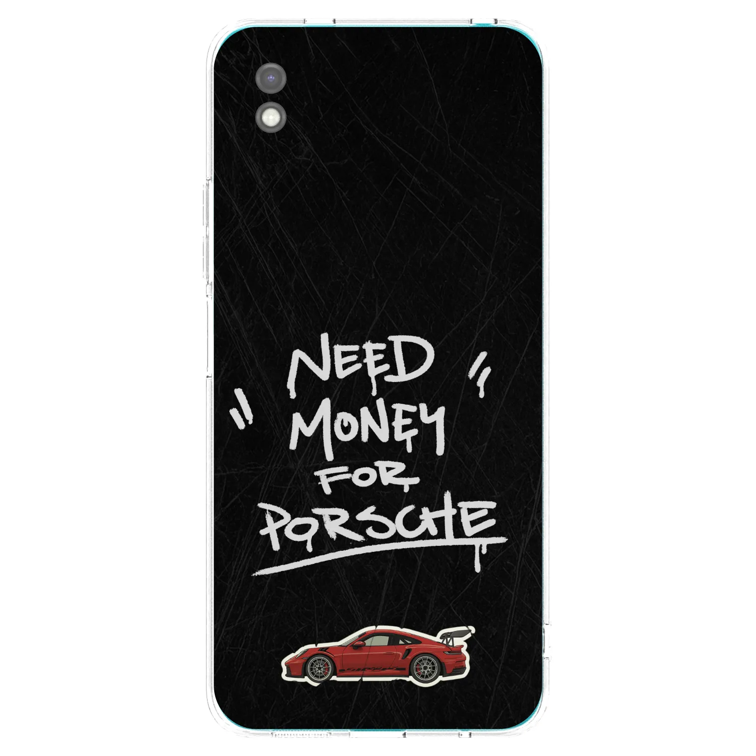 Picasee silikonski črni ovitek za Xiaomi Redmi 9A - Dark Racer