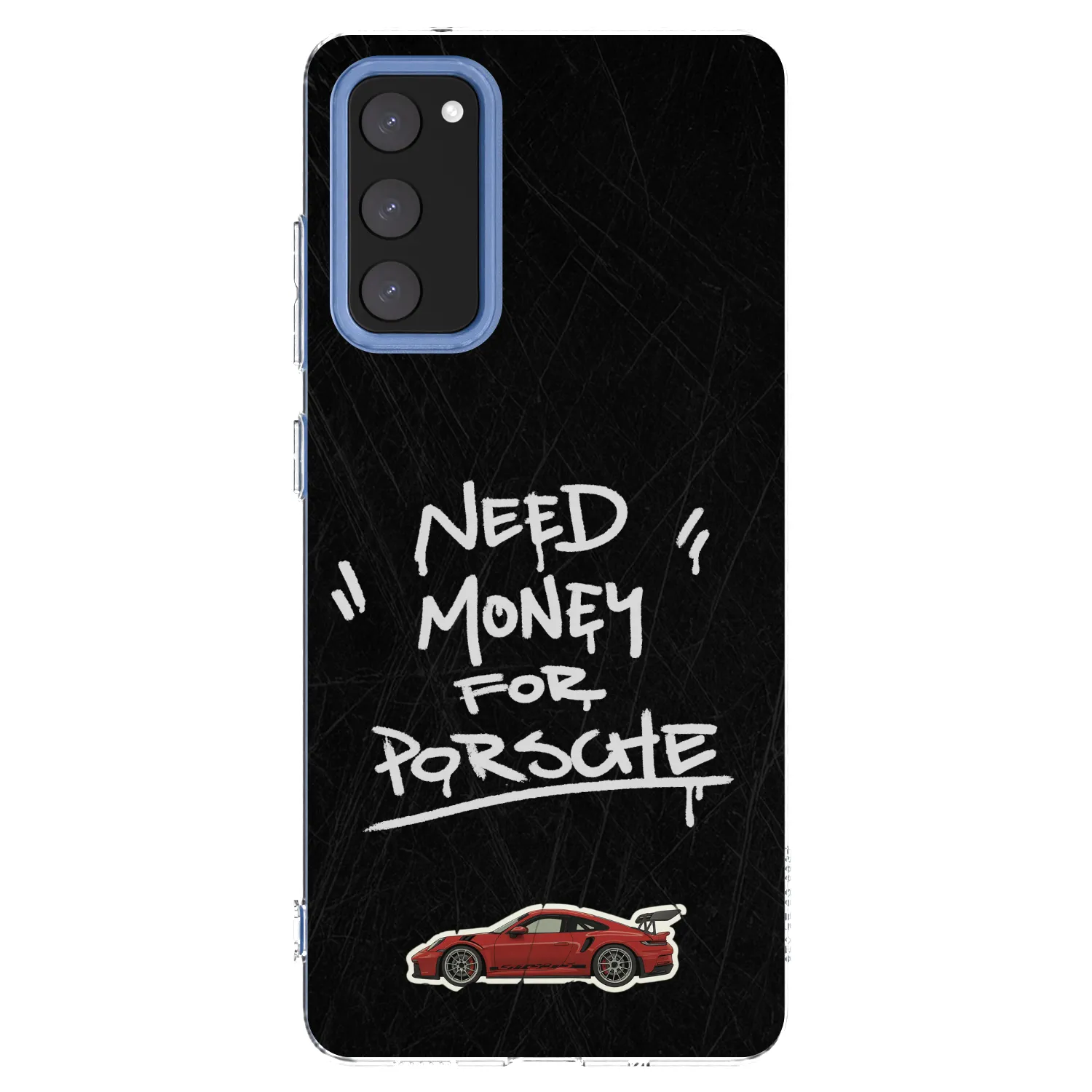 Picasee silikonski prozorni ovitek za Samsung Galaxy S20 FE - Dark Racer