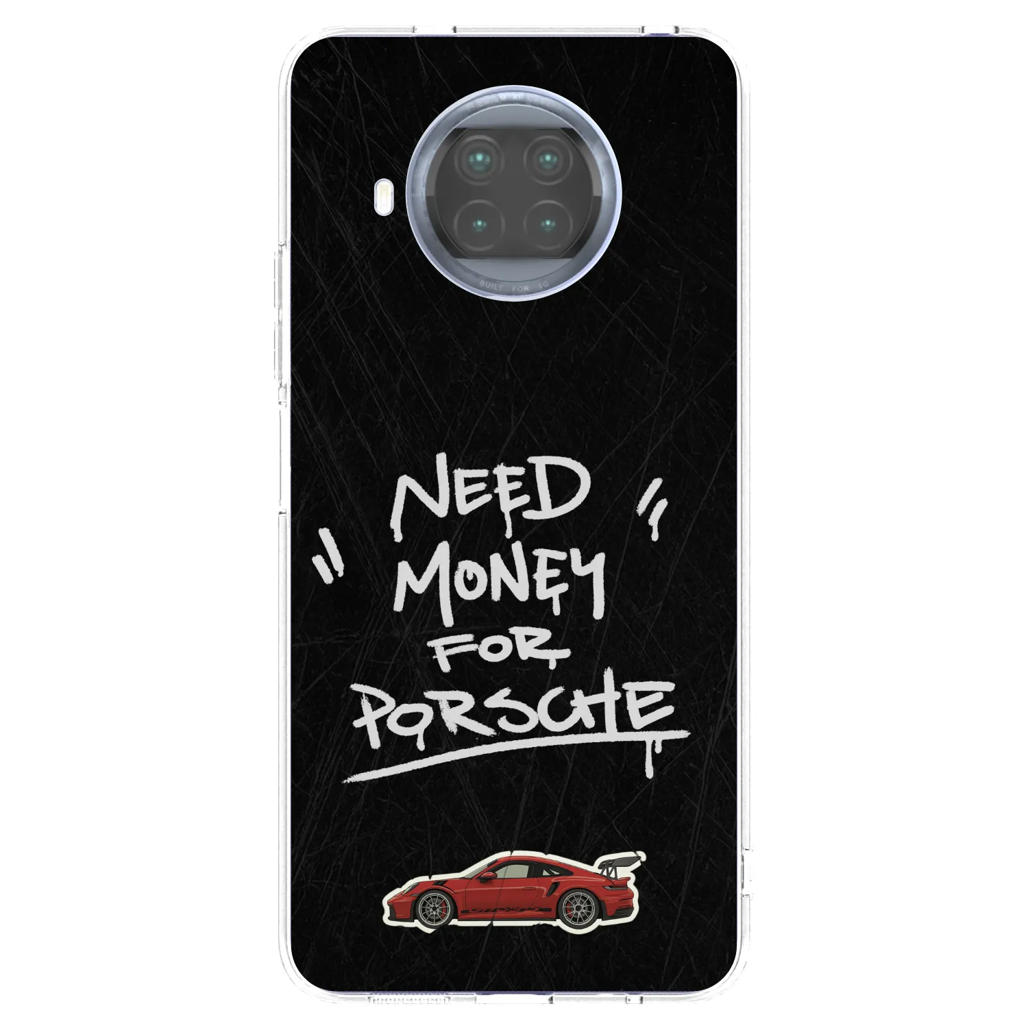 Picasee silikonski prozorni ovitek za Xiaomi Mi 10T Lite - Dark Racer