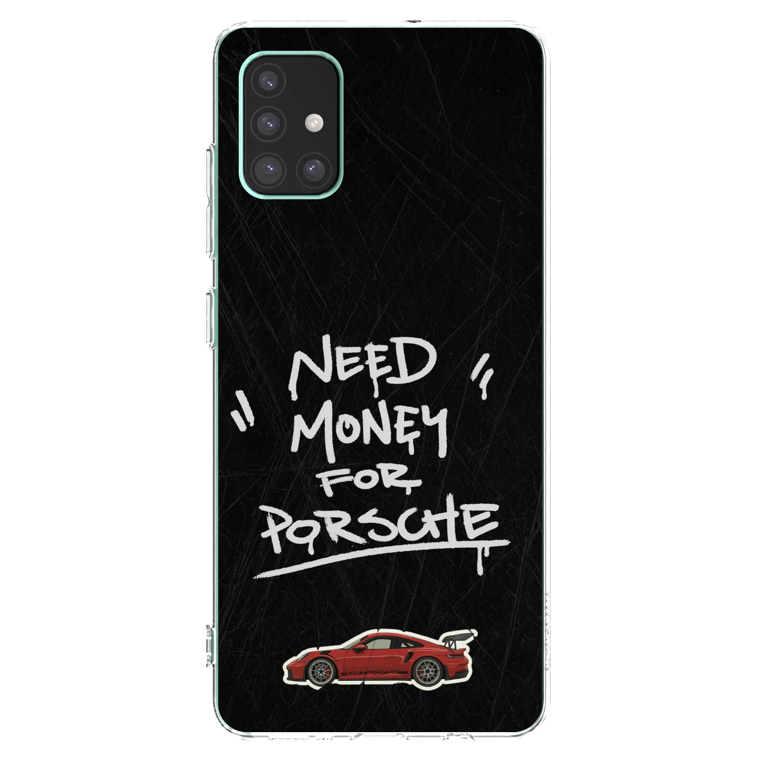 Picasee silikonski prozorni ovitek za Samsung Galaxy M51 M515F - Dark Racer