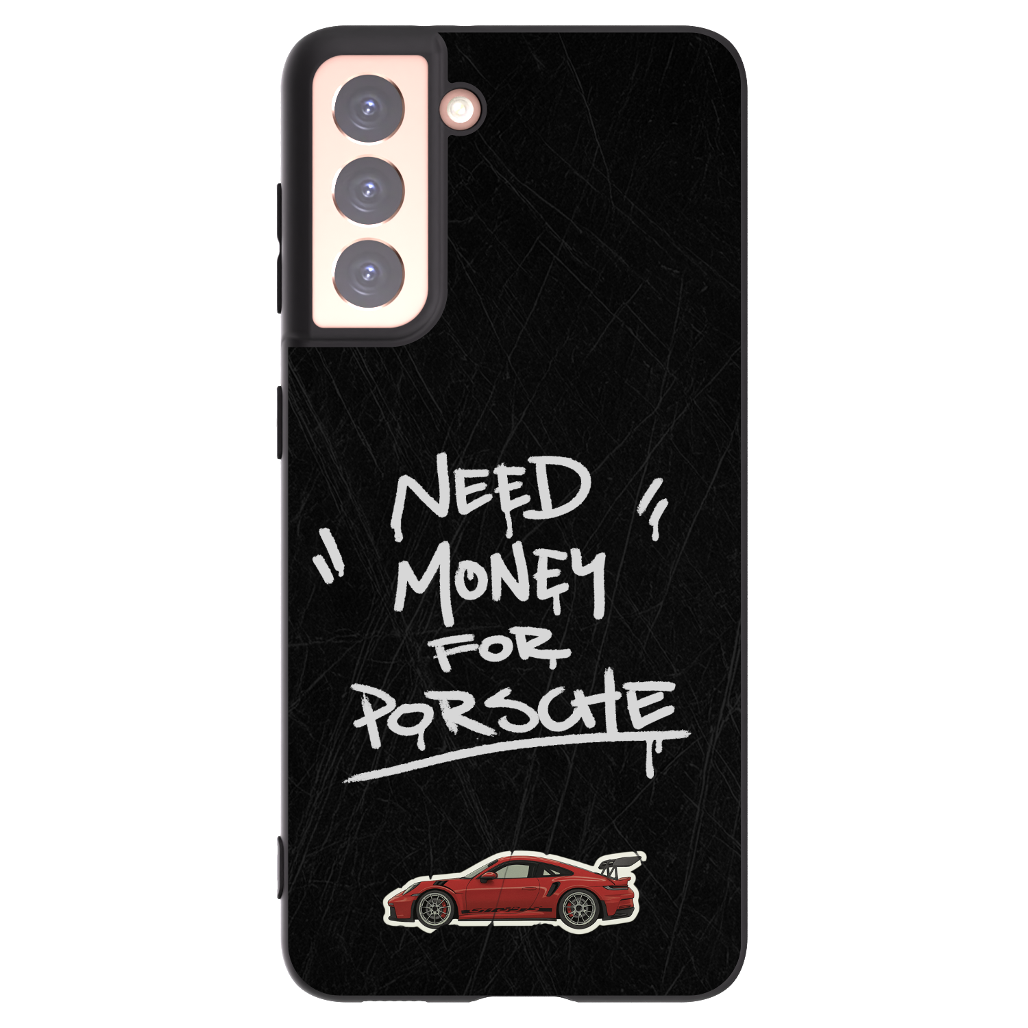 Picasee silikonski črni ovitek za Samsung Galaxy S21 5G G991B - Dark Racer