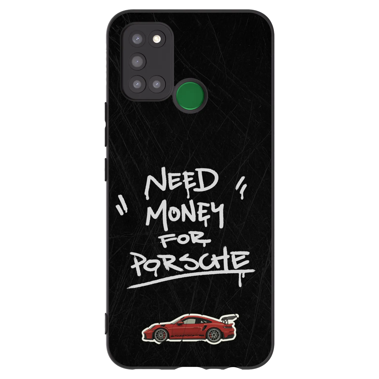 Picasee silikonski črni ovitek za Realme 7i - Dark Racer